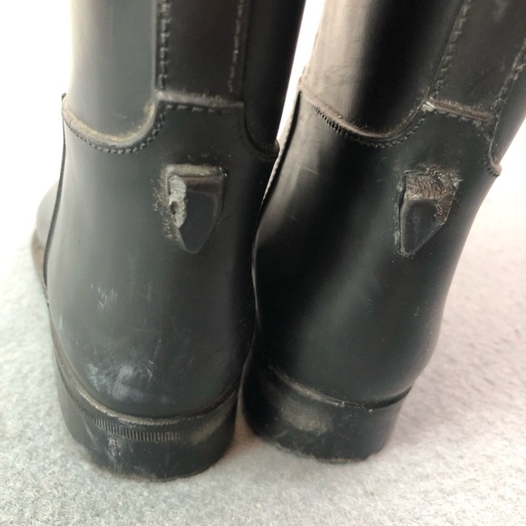 Black Equestrian Horse Riding Boots KIDS Size S/33 - Picture 11 of 16